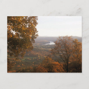 Mount Holyoke Foliage and Connecticut River Postcard