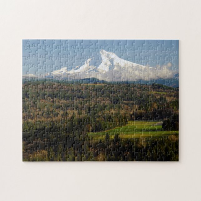 Mount Hood, Jonsrud Viewpoint, Sandy, Oregon Jigsaw Puzzle (Horizontal)