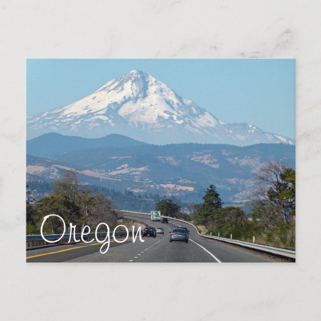 Mount Hood, Oregon Postcard (Front)