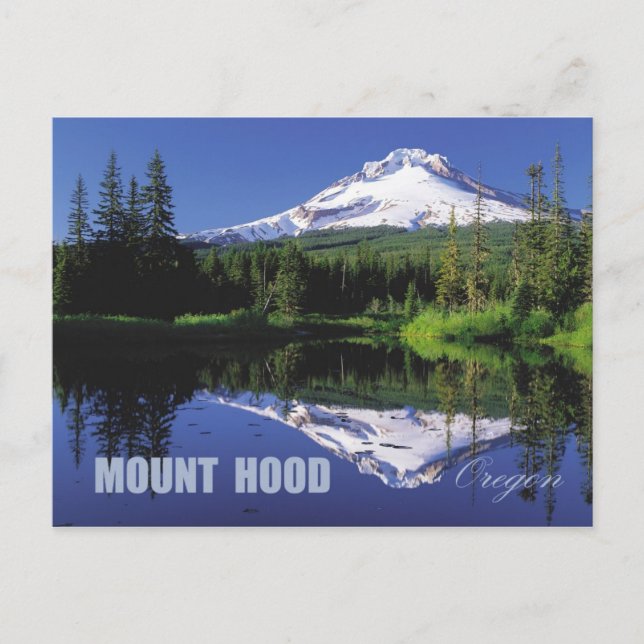 Mount Hood, Oregon Postcard (Front)