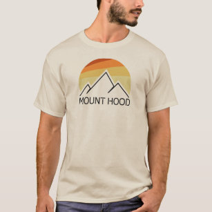 Mount Hood Oregon Retro T-Shirt