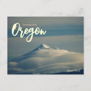 Mount Hood Oregon Scenic Travel Postcard