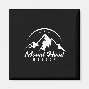Mount Hood Oregon Ski Resort Skiing Snowboarding Magnet