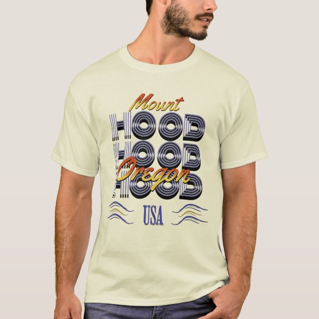 Mount Hood, Oregon T-Shirt (Front)