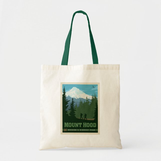 Mount Hood | Oregon Tote Bag (Front)