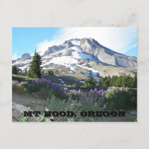 Mount Hood, Oregon Travel Postcard