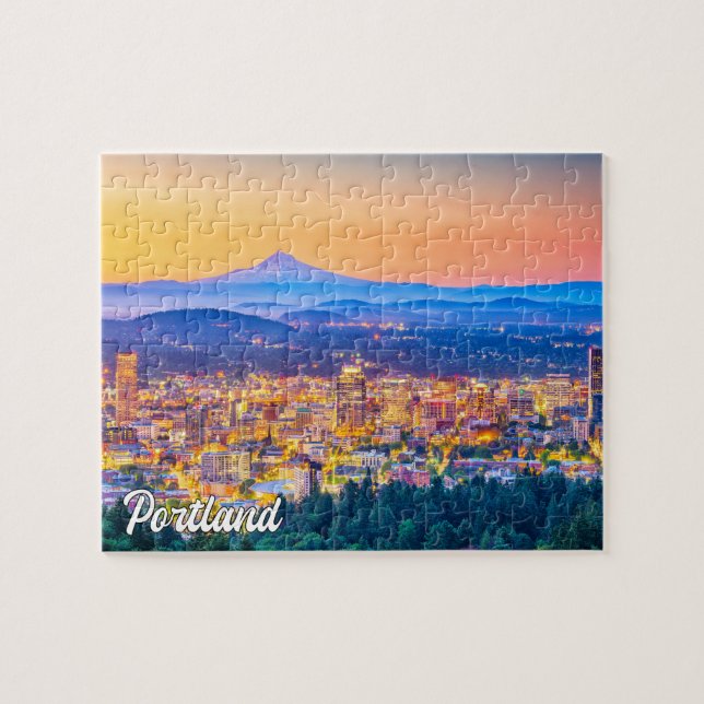 Mount Hood, Portland, Oregon Jigsaw Puzzle (Horizontal)