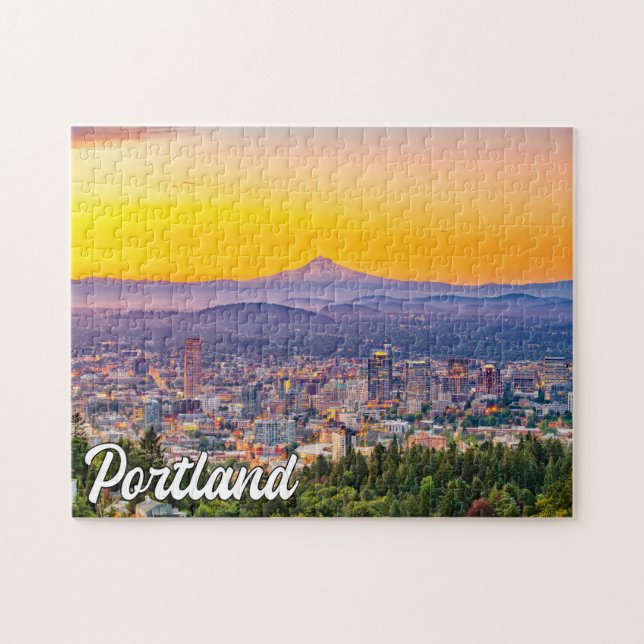 Mount Hood, Portland, Oregon Jigsaw Puzzle (Horizontal)