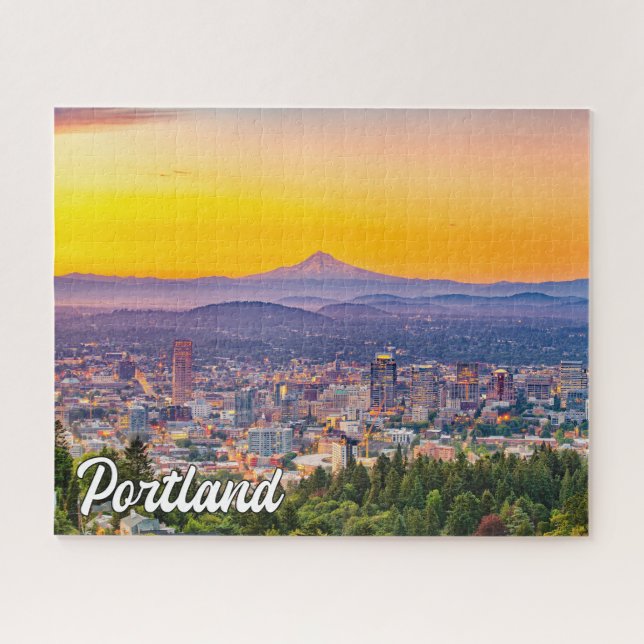 Mount Hood, Portland, Oregon Jigsaw Puzzle (Horizontal)