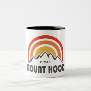 Mount Hood Two-Tone Coffee Mug