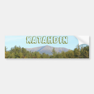 Mount Katahdin 0579 Bumper Sticker