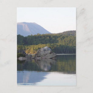 Mount Katahdin from Rainbow Lake Postcard