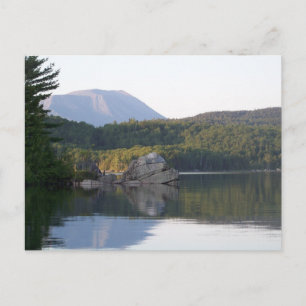 Mount Katahdin from Rainbow Lake Postcard