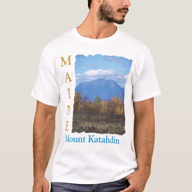 Mount Katahdin from Stacyville 2 T-Shirt (Front)