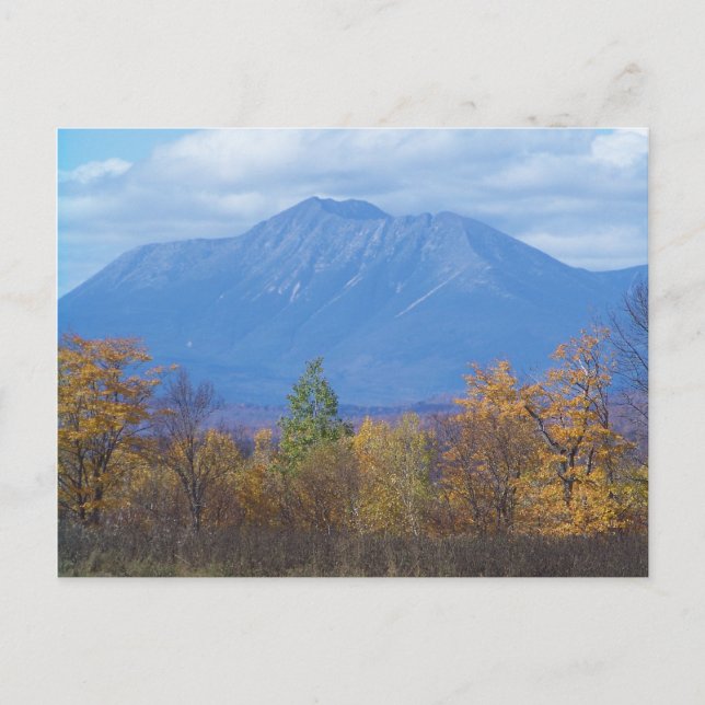 Mount Katahdin from Stacyville, Maine Postcard (Front)