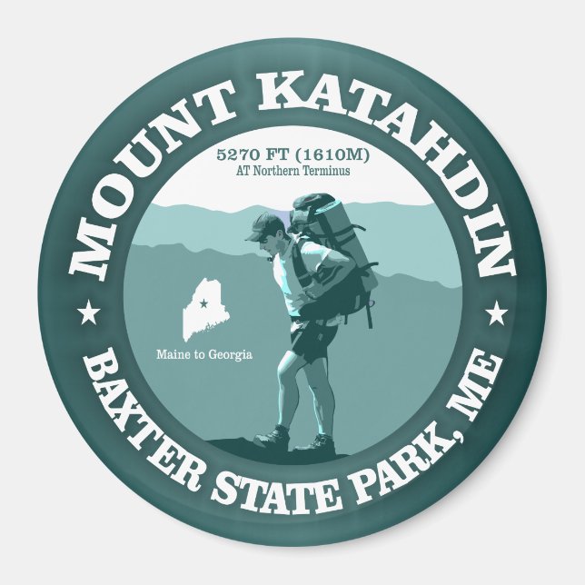 Mount Katahdin Magnet (Front)