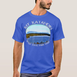 Mount Katahdin Maine The Greatest Mountain Summer T-Shirt