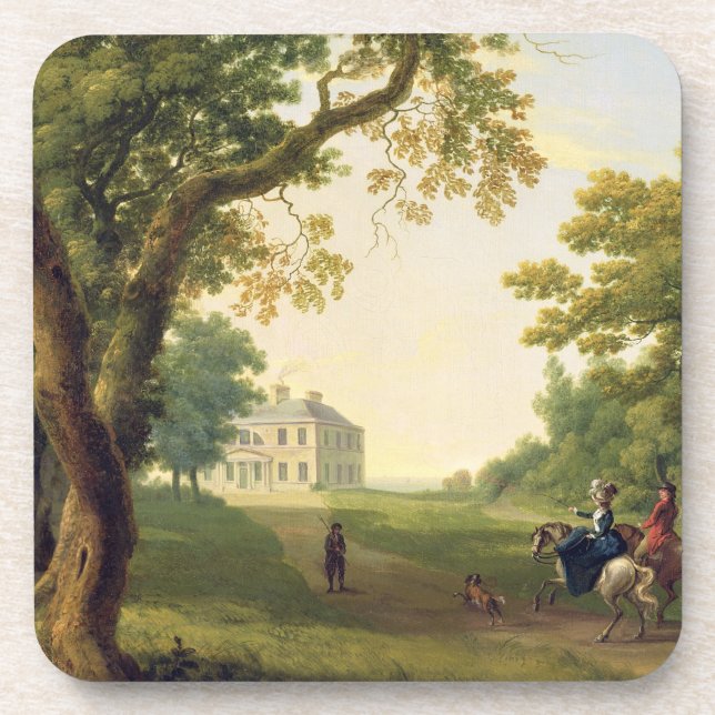 Mount Kennedy, County Wicklow, Ireland, 1785 (oil Coaster (Front)