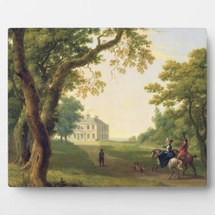 Mount Kennedy, County Wicklow, Ireland, 1785 (oil Plaque