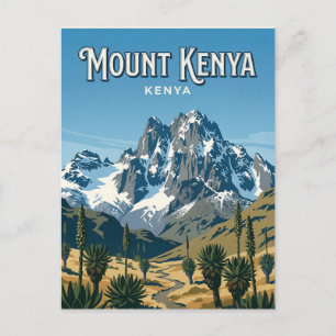 Mount Kenya, Nanyuki, Central Postcard