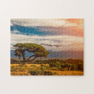 Mount Kilimanjaro   Amboseli, Kenya Jigsaw Puzzle