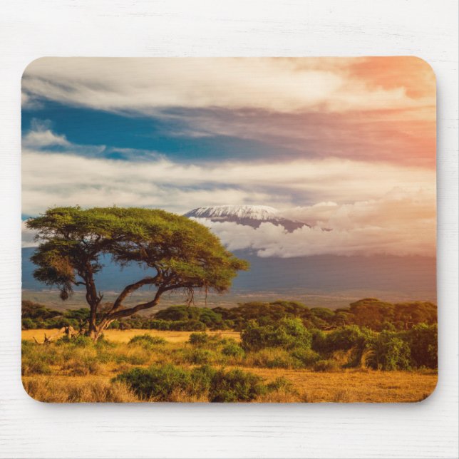 Mount Kilimanjaro | Amboseli, Kenya Mouse Mat (Front)