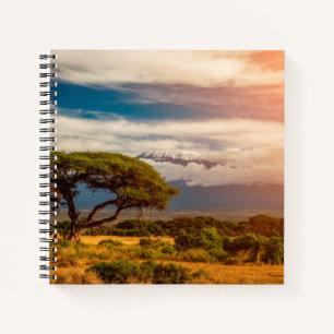Mount Kilimanjaro   Amboseli, Kenya Notebook