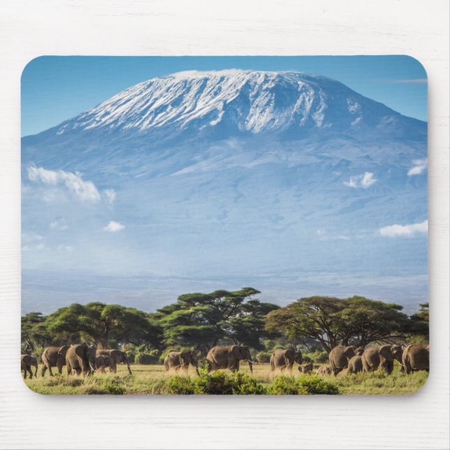 Mount Kilimanjaro Mouse Mat (Front)