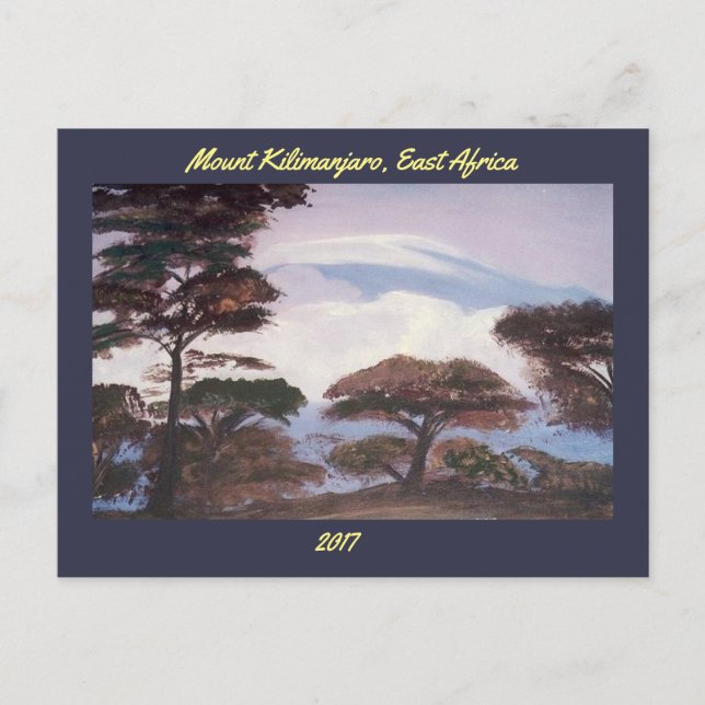Mount Kilimanjaro - Postcard (Front)