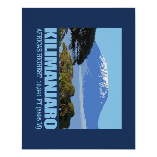 Mount Kilimanjaro Poster (Front)