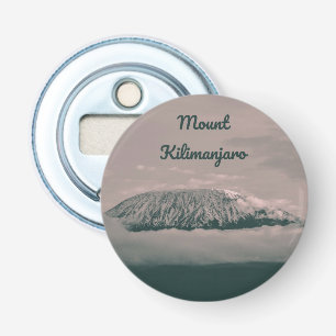 Mount Kilimanjaro Snow Volcano in Tanzania Africa Bottle Opener