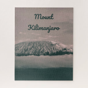 Mount Kilimanjaro Snow Volcano in Tanzania Africa Jigsaw Puzzle