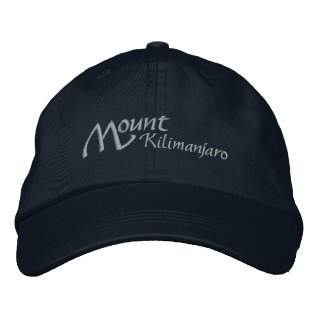 Mount Kilimanjaro Tanzania Embroidered Hat (Front)