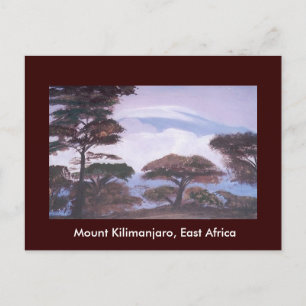 Mount Kilimanjaro, Tanzania Postcard