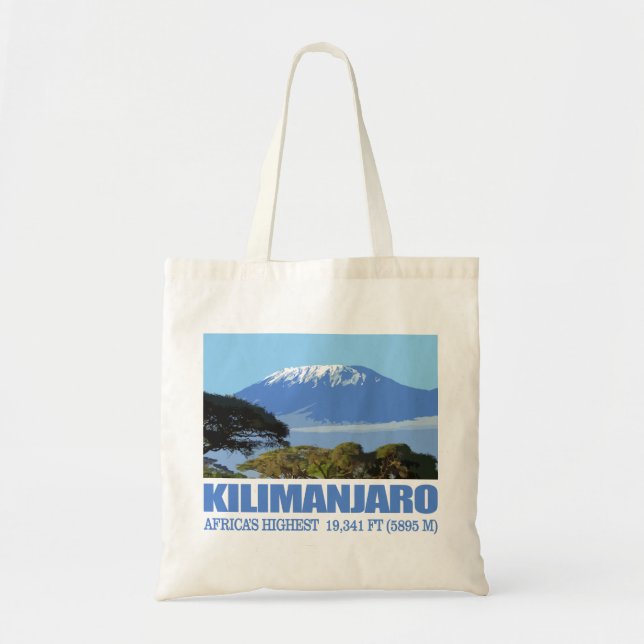 Mount Kilimanjaro Tote Bag (Front)