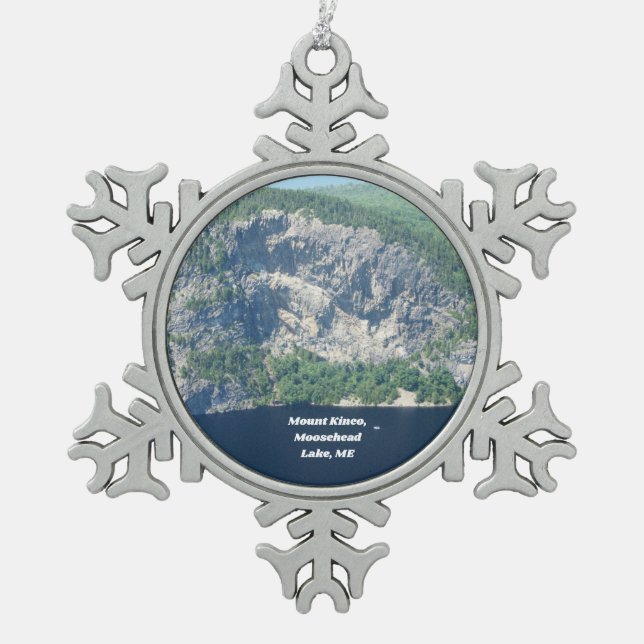 Mount Kineo, Moosehead Lake Ornament (Front)