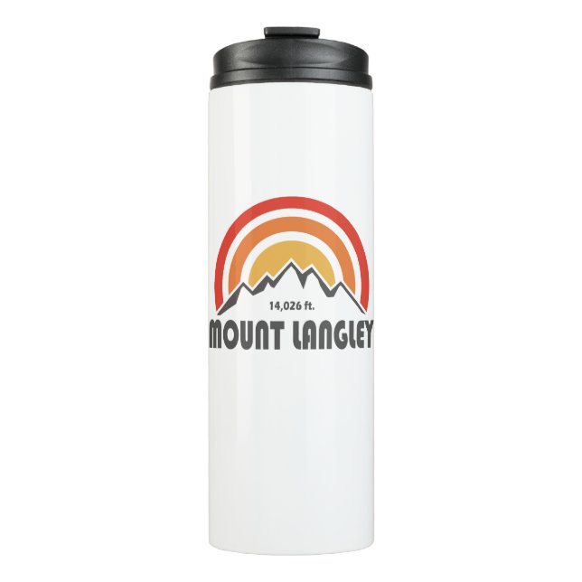 Mount Langley California Thermal Tumbler (Front)