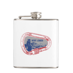 Mount Lemmon Climbing Carabiner Hip Flask