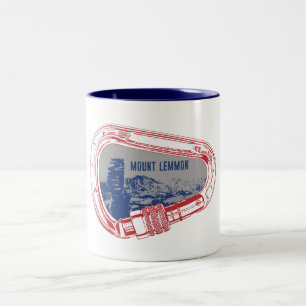 Mount Lemmon Climbing Carabiner Two-Tone Coffee Mug