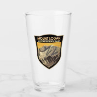 Mount Logan Canada Travel Art Vintage