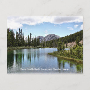 Mount Lorette Ponds Kananaskis Country Alberta Postcard