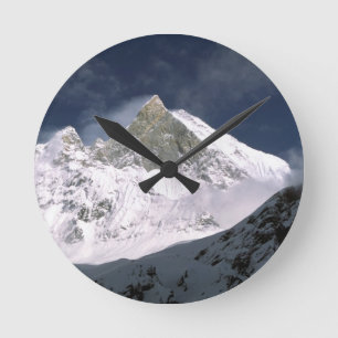 Mount Machhapuchhre, Fish Tail peak Nepal Round Clock