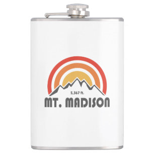 Mount Madison New Hampshire Hip Flask