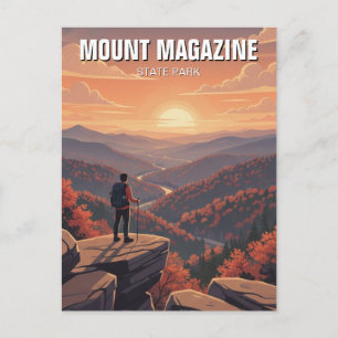 Mount Magazine State Park Arkansas Travel Postcard