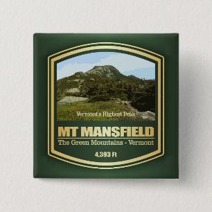 Mount Mansfield (PF) 15 Cm Square Badge