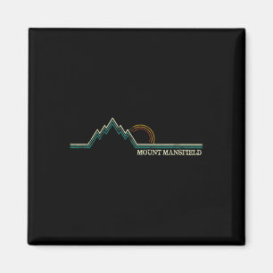 Mount Mansfield Vermont Snowboarding Skiing Resort Magnet