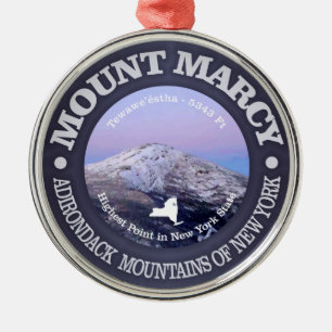 Mount Marcy Metal Tree Decoration