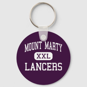 Mount Marty - Lancers - High - Cedar Rapids Iowa Key Ring