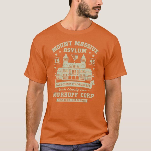 Mount Massive Asylum Vintage T-Shirt (Front)