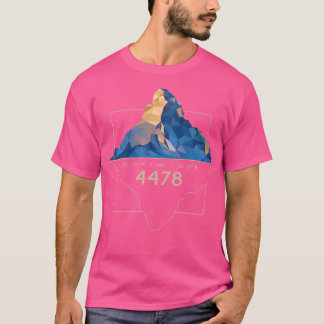 Mount Matterhorn Switzerland Hike Climbing Hiking T-Shirt